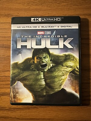 #ad The Incredible Hulk 4K Ultra HD 2008 No Digital Copy LIKE NEW