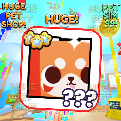 #ad Huge Red Panda Pet Simulator 99 Pet Sim 99 CHEAP amp; FAST DELIVERY