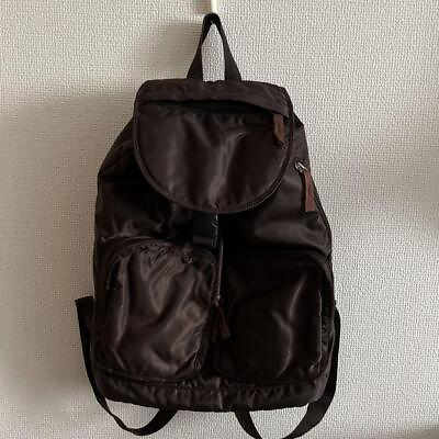 #ad Uniqlo Backpack Old Tag Brown