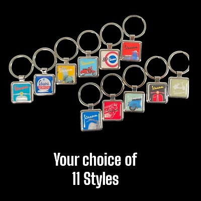 #ad 🛵 New Retired 𝙑𝙀𝙎𝙋𝘼 𝙎𝘾𝙊𝙊𝙏𝙀𝙍 Key Rings Chains Fobs