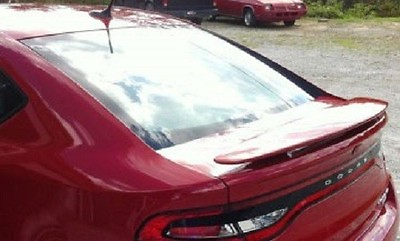 #ad FITS DODGE DART 2013 2016 SMALL STYLE BOLT 2 POST REAR TRUNK SPOILER UNPAINTED
