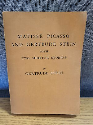 #ad Matisse Picasso and Gertrude Stein with Two Shorter Stories
