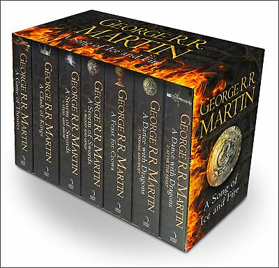 #ad Game of Thrones : A Song of Ice and Fire 7 Books Box Set By George R R Martin