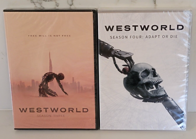 #ad Westworld The Complete Seasons 3 amp; 4 DVD 6 Disc Set Brand New amp; Sealed