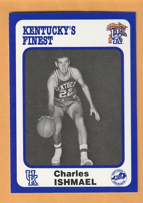 #ad Charles Chili Ishmael Kentucky Wildcats 1988 Card #79 Mt. Sterling KY 2B