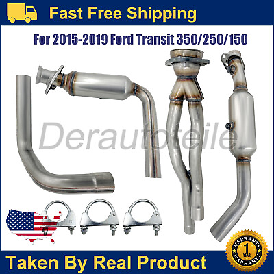 #ad Front Catalytic Converter For 2015 2019 Ford Transit 350 250 150 HD PTV 3.7L XLT
