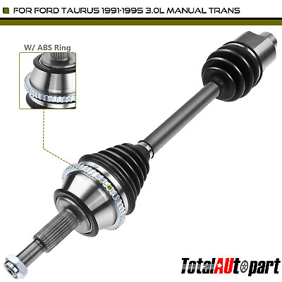 #ad CV Axle Assembly for Ford Taurus 1991 1992 1993 1994 1995 V6 3.0L Front Right