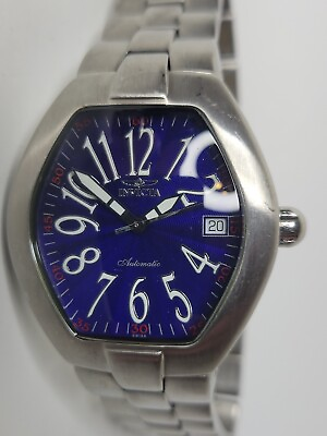 #ad Invicta Swiss Automatic Men#x27;s Watch 39mm Eta 2824 Blue Dial