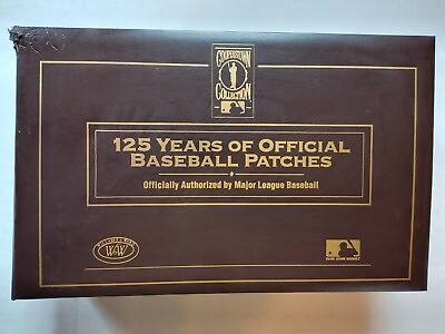 #ad Willabee amp; Ward 125 Years of Official Baseball Patches MLB Complete 40 Patch Set