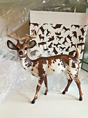 #ad Breyer Collectors club Piebald Deer GARRETT Limited Edition