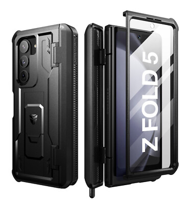 #ad Dexnor Case for Samsung Galaxy Z Fold 5Full Body with Built in Screen Protector