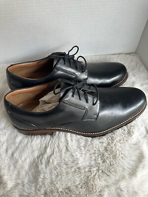 #ad Dockers Dress Shoes Black Lace Up Oxford Casual Mens Size 11