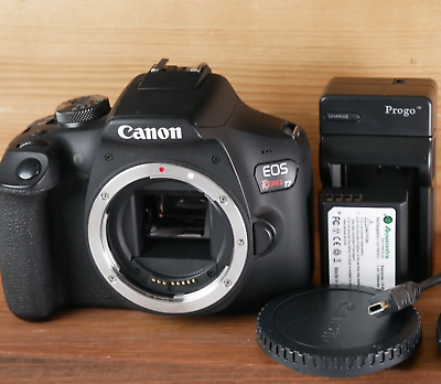 #ad Canon EOS Rebel T7 24.1MP Digital SLR Camera Body *GOOD TESTED*