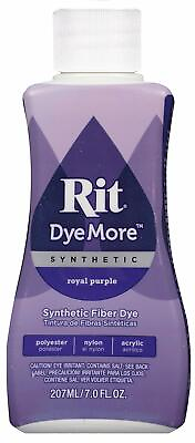 Rit DyeMore Advanced Liquid Dye for Polyester Acrylic Acetate Nylon 7 Oz $7.99