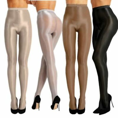 #ad Women Thickness 70D Stockings Pantyhose Shiny Footed Tights Show Stage Clubwears