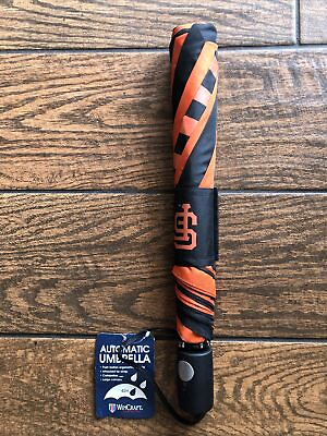 #ad MLB San Francisco Giants 42quot; Travel Umbrella by McArthur for Windcraft