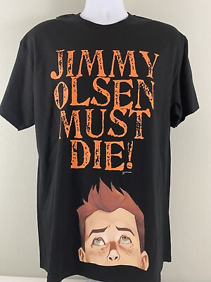 #ad Jimmy Olsen Must Die 2007 DC Comics graphic tshirt size XL