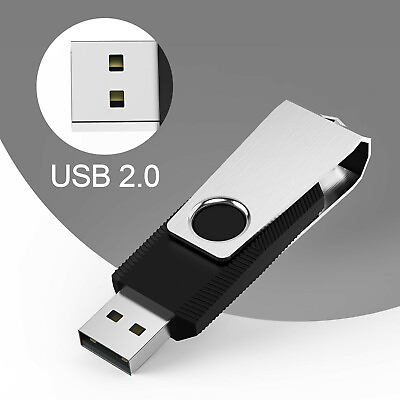 #ad 64GB USB 2.0 Rotating USB Flash Drive Memory Stick Thumb Flash Drive Storage