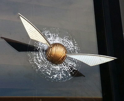 #ad Golden Snitch Window Splat