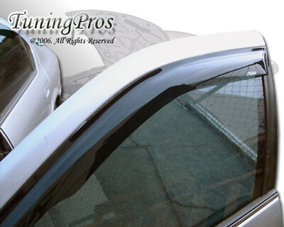 #ad For Nissan Sentra 2004 2006 Smoke Out Channel Window Rain Guards Visor 4pcs Set