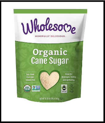 #ad Wholesome Organic Cane Sugar Fair Trade Non GMO amp; Gluten Free 10 Pound Pack