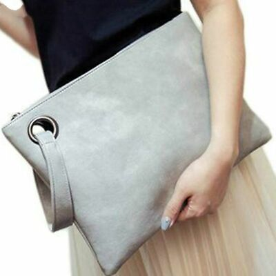 #ad Solid Handbag Women#x27;s Clutch Bag Women Envelope Bag Zipper Evening Bag Handbag