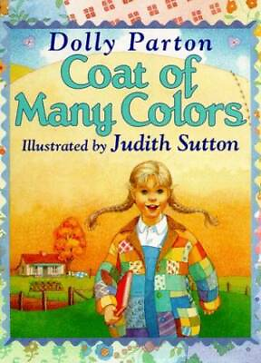 #ad Coat of Many Colors Hardcover By Parton Dolly GOOD