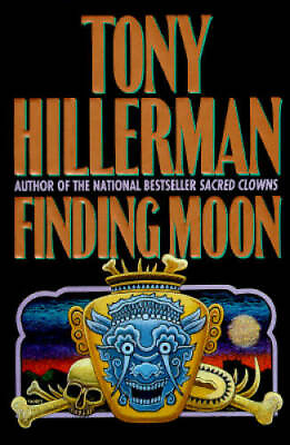 #ad Finding Moon Hardcover By Hillerman Tony GOOD