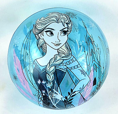 #ad NEW Hedstrom Small 4quot; Frozen Elsa And Olaf Light Up Kids Ball Ball Party Favor