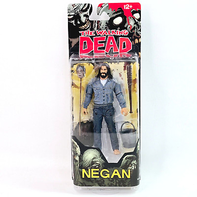 #ad 2016 The Walking Dead Negan 5quot; Action Figure Comic Book Series 5 McFarlane Toys