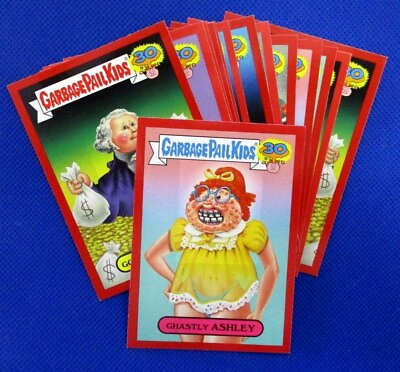 #ad GARBAGE PAIL KIDS 30th ANNIVER. RED BORDER ZOOM OUT SINGLES TOPPS PICK YOUR ##x27;S