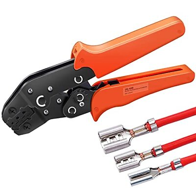 #ad Wire Crimping Pliers 2.8 4.8 6.3 mm Spade 26 16AMG Crimping Tools Manual Cri...