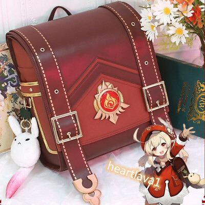 Game Genshin Impact Klee Messenger Backpacks Lolita Shoulder Bags Cosplay Props $101.07