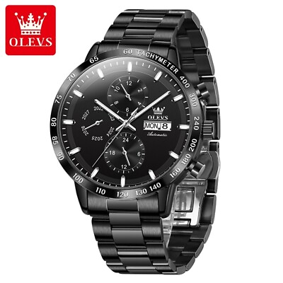 #ad OLEVS Entry Lux Men#x27;s Mechanical Watch Luminous Hands Day Date Automatic Watch