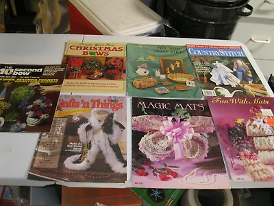 #ad Variety of Craft Magazines amp; Pattern books