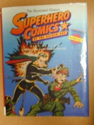 #ad Superhero Comics of the Golden Age: The Illustrated History Taylor Histo GOOD