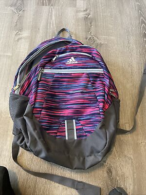 #ad Girls Adidas Laptop Bag Backpack With Side Pockets And Adjustable Straps