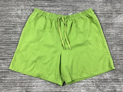 #ad White Stag Shorts Womens Extra Large 16 18 Green Chino Casual