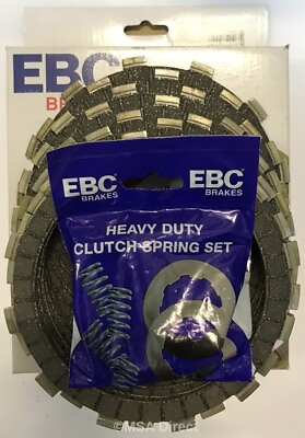 #ad EBC Heavy Duty Clutch Plates and Spring Kit For KAWASAKI ZRX1200 2001 to 2008