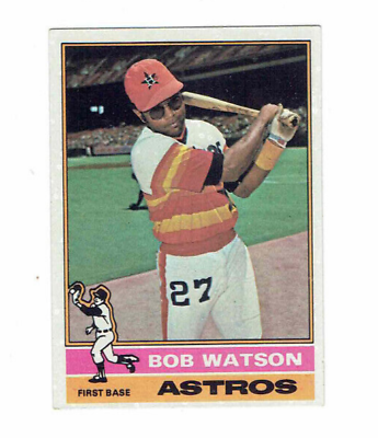 #ad Bob Watson Houston Astros 1B #20 Topps 1978 #Baseball Card