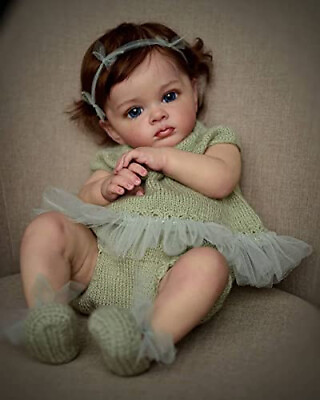 #ad 22quot; Reborn Baby Dolls cotton Handmade Realistic Newborn Gifts