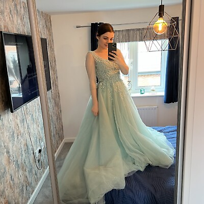 #ad Evening Dress With Gown Prom Wedding Occassion Dress Wedding Dress
