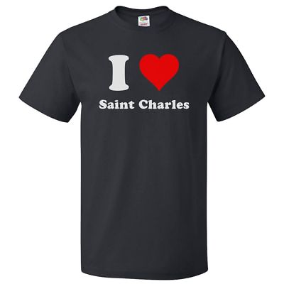#ad I Heart Saint Charles T shirt I Love Saint Charles Tee