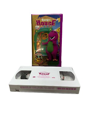 #ad Barney Come on Over to Barney’s House VHS 2000 Direct To Video Tape