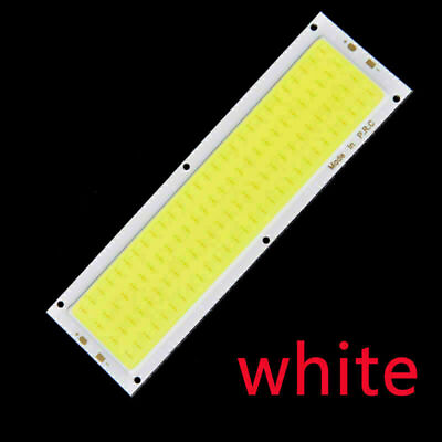 #ad 1000LM 10W COB LED Strip Light High Power Lamp Chip Warm Cool White 12V 24V