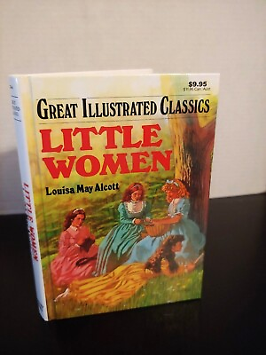#ad 1989 Great Illustrated Classics Little Woman By Louis May Alcott