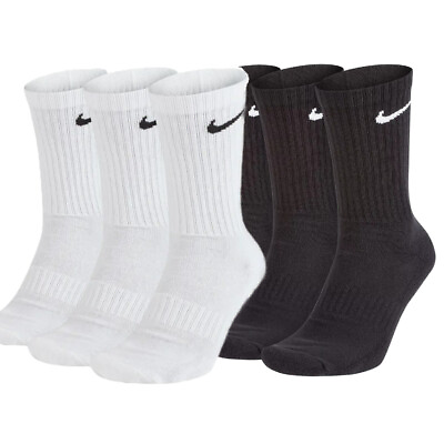 #ad Nike Men#x27;s Socks Dri Fit Everyday Cushioned Training Athletic Fitness Socks