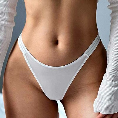 #ad Women Thong Lingerie G string Panties V string Knickers Sleepwear Underwear