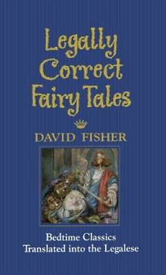 #ad Legally Correct Fairy Tales Hardcover By Fisher David GOOD