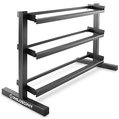 #ad 3 Tier Dumbbell Weight Rack Heavy Duty